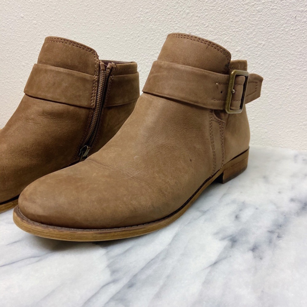 Brown Franco Sarto Booties